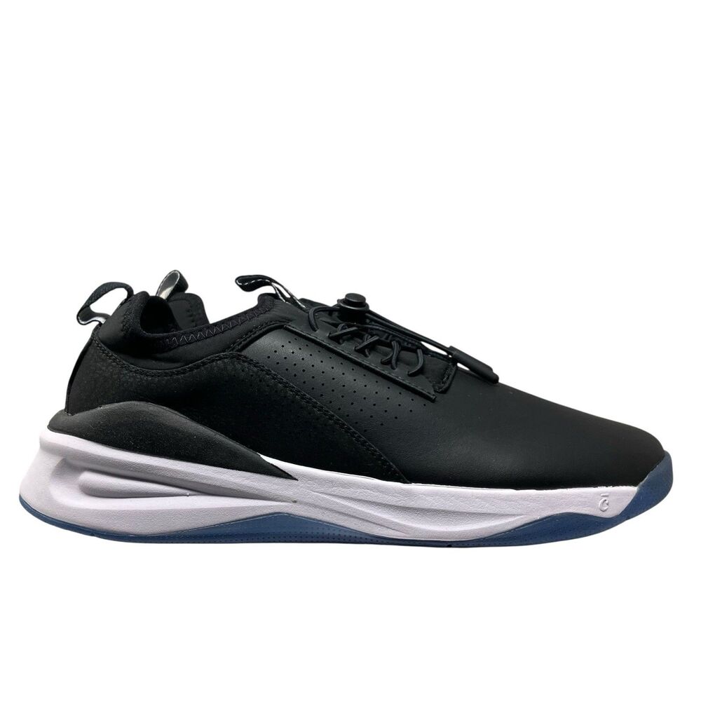 Clove Sneakers Mens 7 Black Blue Classic Healthcare‎ Nurse Shoes Comfort *READ*